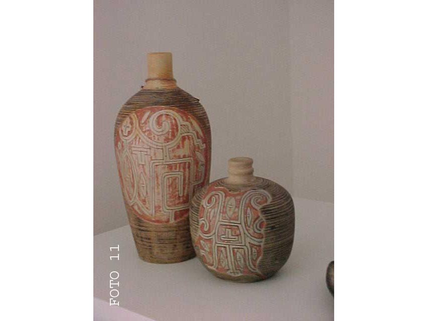Vasos de Cerâmica Marajoara Amazônica