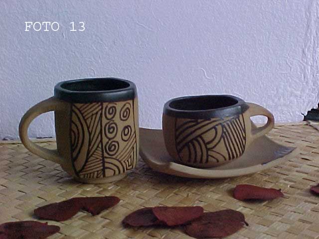 Xícara e Caneca Indígena